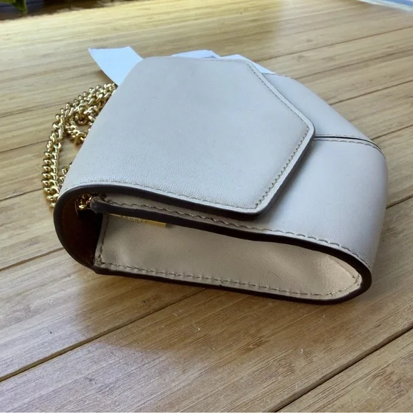 SANDRO PARIS Lou PM Ecru Crossbody Bag - Picture 5 of 10